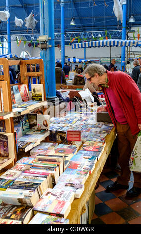 Marché Abergavenny Abergavenny, Monmouthshire au Pays de Galles UK Banque D'Images