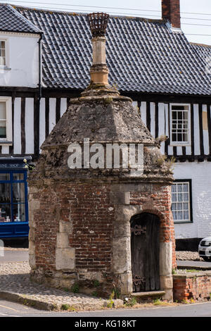 La pompe à eau peu Walsingham Angleterre Norfolk Banque D'Images