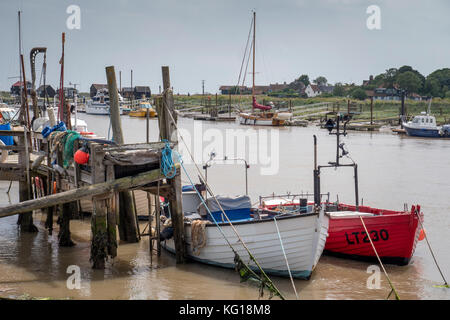 Cabanes de pêcheurs Angleterre Suffolk Southwold Banque D'Images