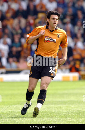 Footballeur français Marc Edworthy Wolverhampton Wanderers v Leicester City 04 Mai 2003 Banque D'Images