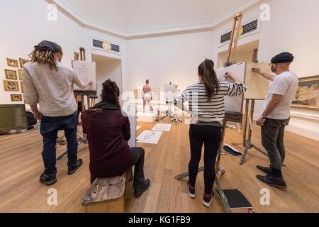 Edinburgh, Royaume-Uni. 2Nd nov 2017. Les galeries nationales d'écosse (NGS) et le Royal Scottish Academy (RSA) ont collaboré pour organiser une exposition de grande envergure, qui s'ouvre à Édimbourg le 4 novembre 2017 et s'exécute au 7 janvier 2018. 'Âge de se demander : Scotland's art 1540 à maintenant" sera la plus grande exposition de la LSF est extrêmement significatif collection jamais monté et la première à occuper l'ensemble du bâtiment. crédit : rsa dyson riche/Alamy live news Banque D'Images