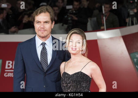 Rome, Italie. 2Nd Nov 2017. Michael Shannon s'occupe le tapis rouge de l'Ennui pas plus au cours du 12e Festival du Film de Rome : Silvia Crédit Gerbino/Alamy Live News Banque D'Images