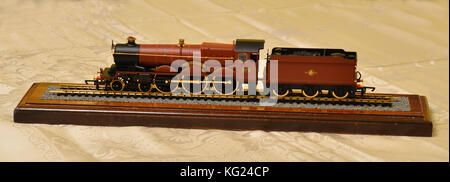 Locomotive de collection en or 18 carats Banque D'Images