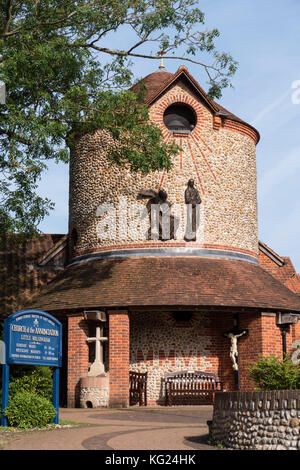 Église de l'annonciation peu Walsingham Angleterre Norfolk Banque D'Images