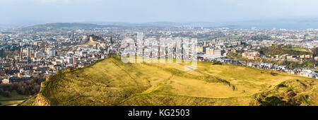 Arthur's Seat, Édimbourg, Écosse, Royaume-Uni, Europe Banque D'Images