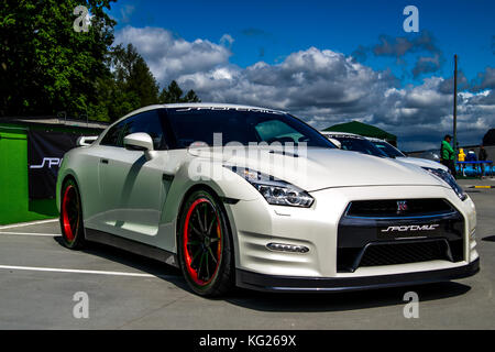 Nissan GTR Banque D'Images