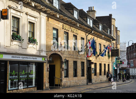 The bull hotel, WESTGATE, Peterborough (cambridgeshire, Angleterre, RU Banque D'Images