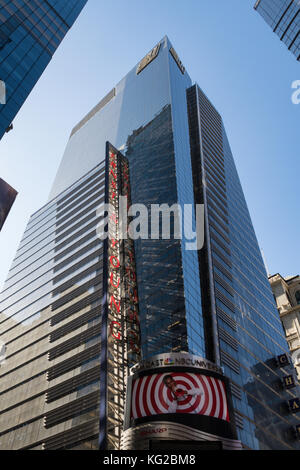 Gratte-ciel de Times Square, NYC Banque D'Images