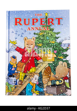 Daily Express Rupert Bear No annuel82. En 2018, Surrey, Angleterre, Royaume-Uni Banque D'Images