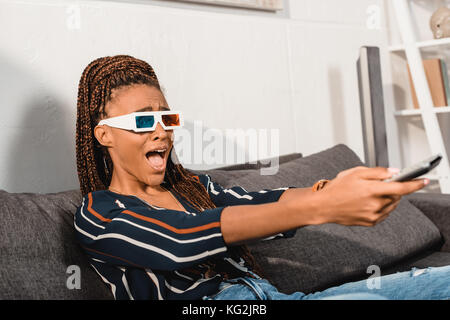Lunettes 3D Banque D'Images