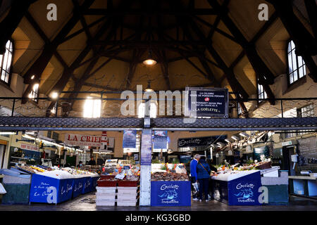 Grand marché - le Touquet - Paris Plage, pas-de-Calais - hauts-de-France - France Banque D'Images