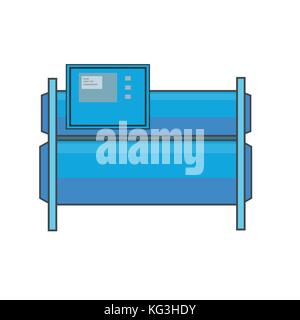 Refroidisseurs refroidis par eau Illustration de Vecteur