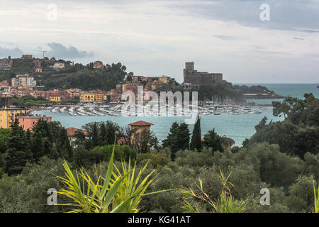 Le Golfe des Poètes à Lerici, italie Banque D'Images