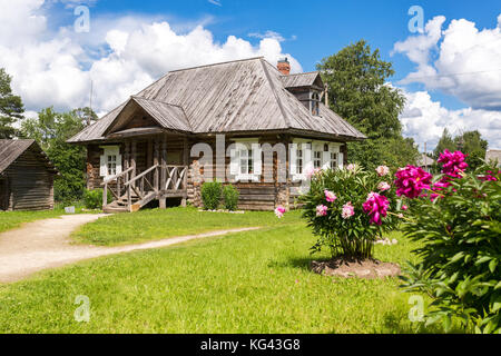 Konchanskoe-suvorovskoe, Russie - le 22 juillet 2017 : Musée d'alexander homestead près de Borovitchi, généralissime Souvorov. a. Alexandre Souvorov est une grande guerre russe Banque D'Images