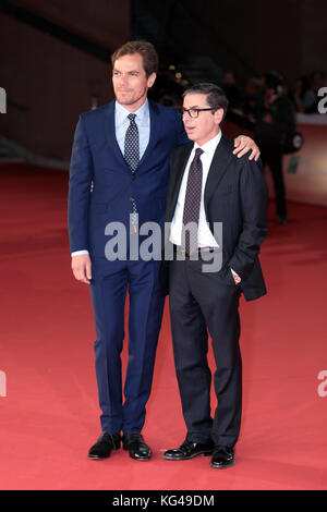 Rome, Italie. 09Th Nov, 2017. Michael Shannon et Antonio Monda au cours du 12e Festival du Film de Rome à l'Auditorium Parco della Musica, le 2 novembre 2017 à Rome, Italie. Credit : Polifoto/Alamy Live News Banque D'Images