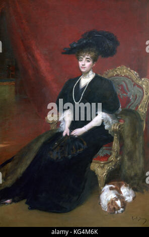 Charles Emile Auguste Carolus-Duran - Anna Gould, duchesse de Talleyrand Banque D'Images