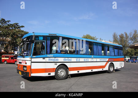 Chiang Mai, Thaïlande - 10 janvier 2016 : la compagnie vintour. route phitsanulok et chiangmai. photo à la gare routière de Chiangmai. Banque D'Images