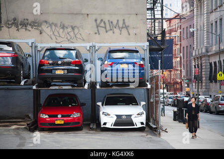 Broome Street, Little Italy, Manhattan, New York, États-Unis, Amérique Banque D'Images