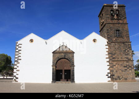 Église Notre Dame de Candelaria à la Oliva. fuerteventura, îles canaries, espagne Banque D'Images