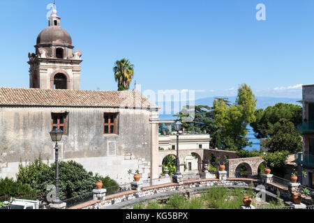 Chiesa di San Pancrazio, Taormina, Sicile, Italie Banque D'Images