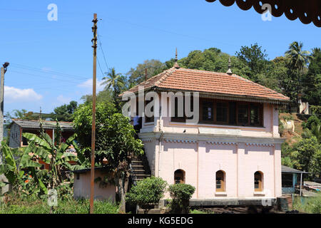 Gare de jonction Peradeniya Kandy Sri Lanka Province centrale cabine Station Banque D'Images