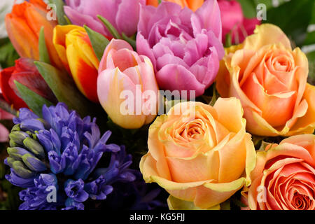 Bouquet de printemps de couleur Banque D'Images