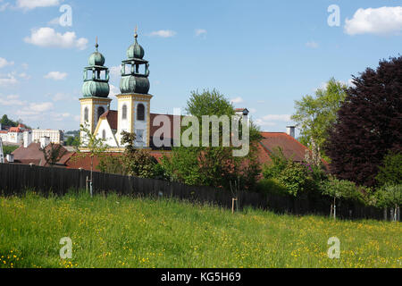 Wallfahrtskirche Mariahilf (église), Passau, Basse-Bavière, Bavière, Allemagne, Europe, Banque D'Images