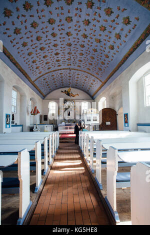 Église de l'abbaye sur l'île de Hiddensee, Allemagne Banque D'Images