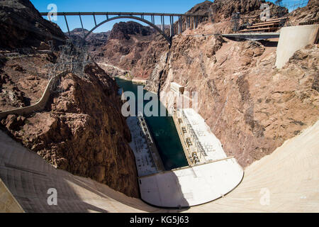 Le barrage Hoover, Nevada, USA Banque D'Images