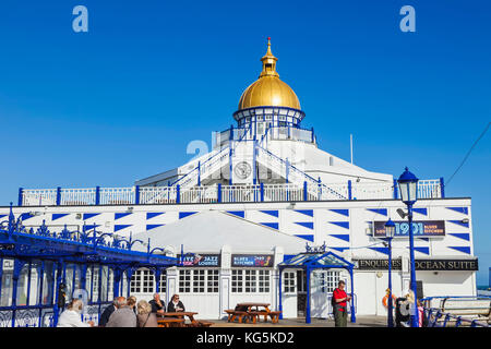 L'Angleterre, l'East Sussex, Eastbourne, Eastbourne pier Banque D'Images