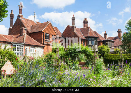 L'Angleterre, dans le Hampshire, Selborne, Gilbert White's House et Jardin Banque D'Images