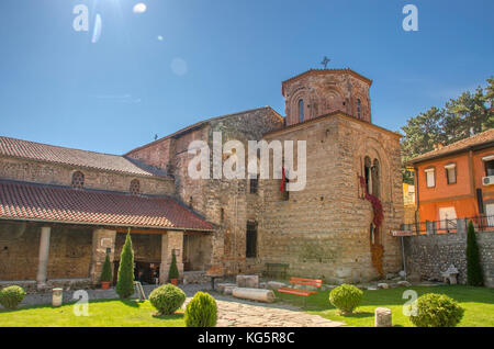 Ohrid, Macédoine - Saint Sophia church Banque D'Images