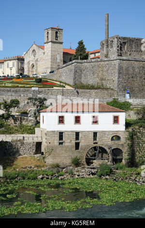 Barcelos, Portugal - 31 août 2017 : une vue panoramique sur le centre-ville de Barcelos le 31 août 2017 à Barcelos, Portugal Banque D'Images