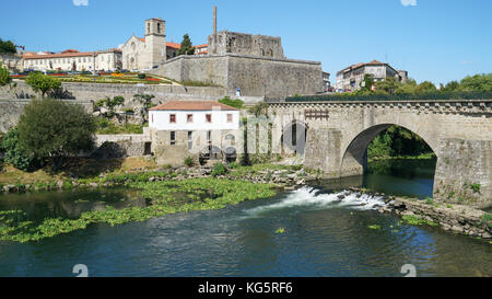 Barcelos, Portugal - 31 août 2017 : une vue panoramique sur le centre-ville de Barcelos le 31 août 2017 à Barcelos, Portugal Banque D'Images