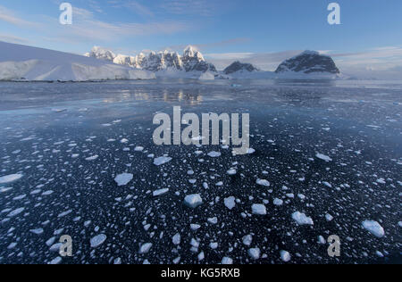 La banquise et les paysages, l'Antarctique Banque D'Images