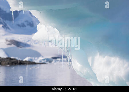Les glaçons de l'Antarctique, l'Antarctique Banque D'Images