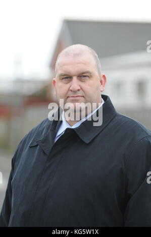 Carl sargeant, politicien gallois forme et secrétaire du cabinet pour les communautés et les enfants dans le gouvernement gallois. Banque D'Images