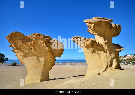 Costa de Mazarron Banque D'Images