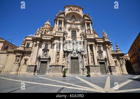 La cathédrale de Murcie Banque D'Images