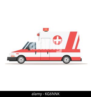 Illustration de l'ambulance Illustration de Vecteur