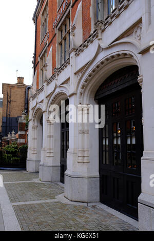 Ancienne caserne restaurant Chiltern Street, Marylebone, City of westminster, London, Angleterre, Royaume-Uni Banque D'Images