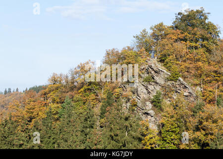 Aussichtspunkt Schöne Sicht bei Alexisbad im Harz Banque D'Images