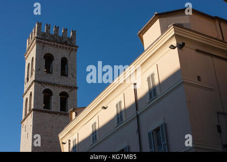 Palazzo del Comune, assise, Ombrie, Italie Banque D'Images