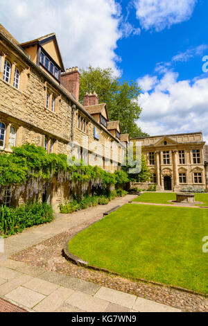 St Edmund Hall, College, Oxford University, Cotswolds, en Angleterre Banque D'Images