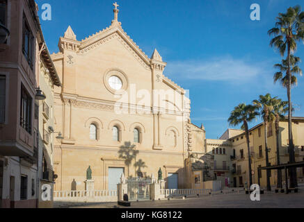 St. MARY'S BASILICA, la seu cathedral, xativa (jativa), Valencia, Espagne Banque D'Images