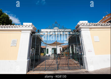 Mahon, Minorque, Iles Baléares, Espagne, Mer Méditerranée. Banque D'Images