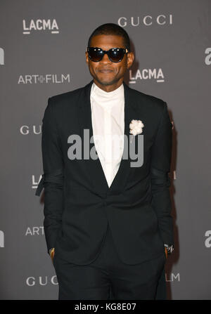 Usher au 2017 de l'art lacma +film gala à la Los Angeles County Museum of Art Photo : Sarah Stewart Banque D'Images