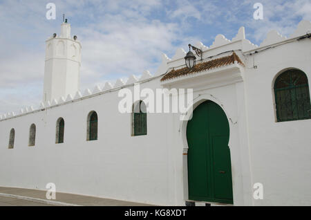 Grande mosquée de la médina d'asilah, au nord du Maroc Banque D'Images