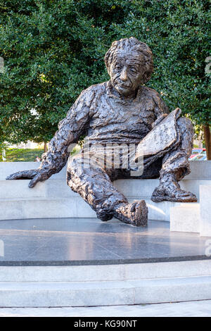 Albert Einstein Memorial à la National Academy of Sciences, Washington, DC, United States of America, USA. Banque D'Images