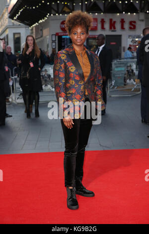 BFI London film Festival première européenne de Mudbound - Arrivals featuring : Dee Rees où : Londres, Royaume-Uni quand : 05 Oct 2017 crédit : lia Toby/WENN.com Banque D'Images